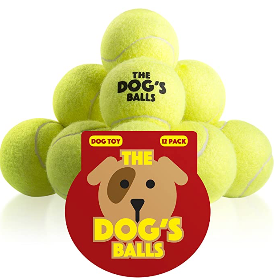 strong dog balls