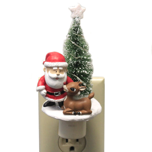 Christmas Christmas Tree Night-Light Electrical Plug-In Teddy Bear 164067