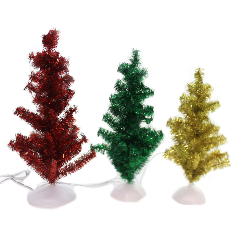 Department 56 Accessory Magical Tinsel Trees Polyresin Tinsel Lit ...