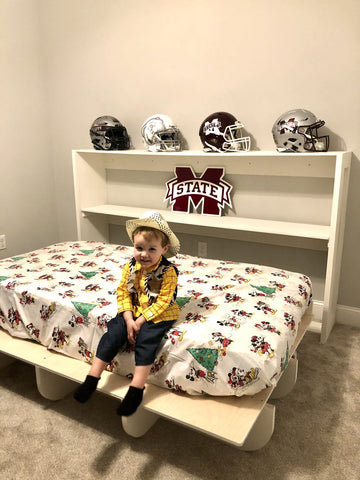 playroom with murphy bed 