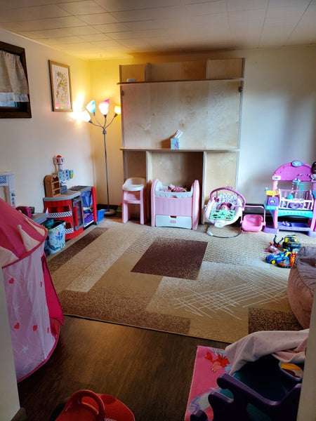 playroom with murphy bed 