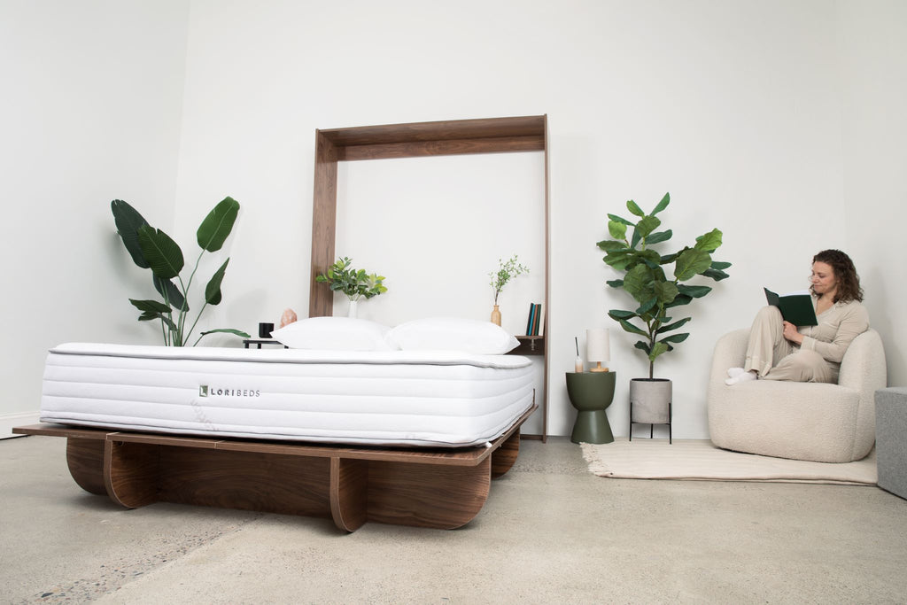Image of a Lori Beds mattress and murphy bed