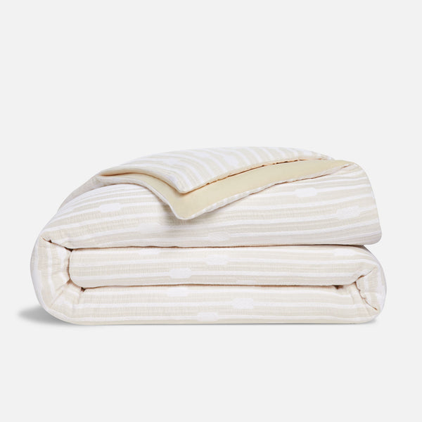 Woven Texture Cotton Duvet Cover | Brooklinen