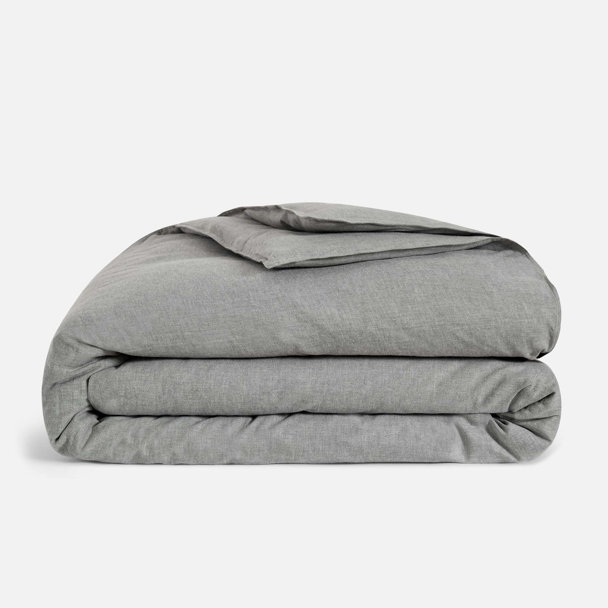 Our Softest Duvet Cover Heathered Cashmere Duvet Cover Brooklinen