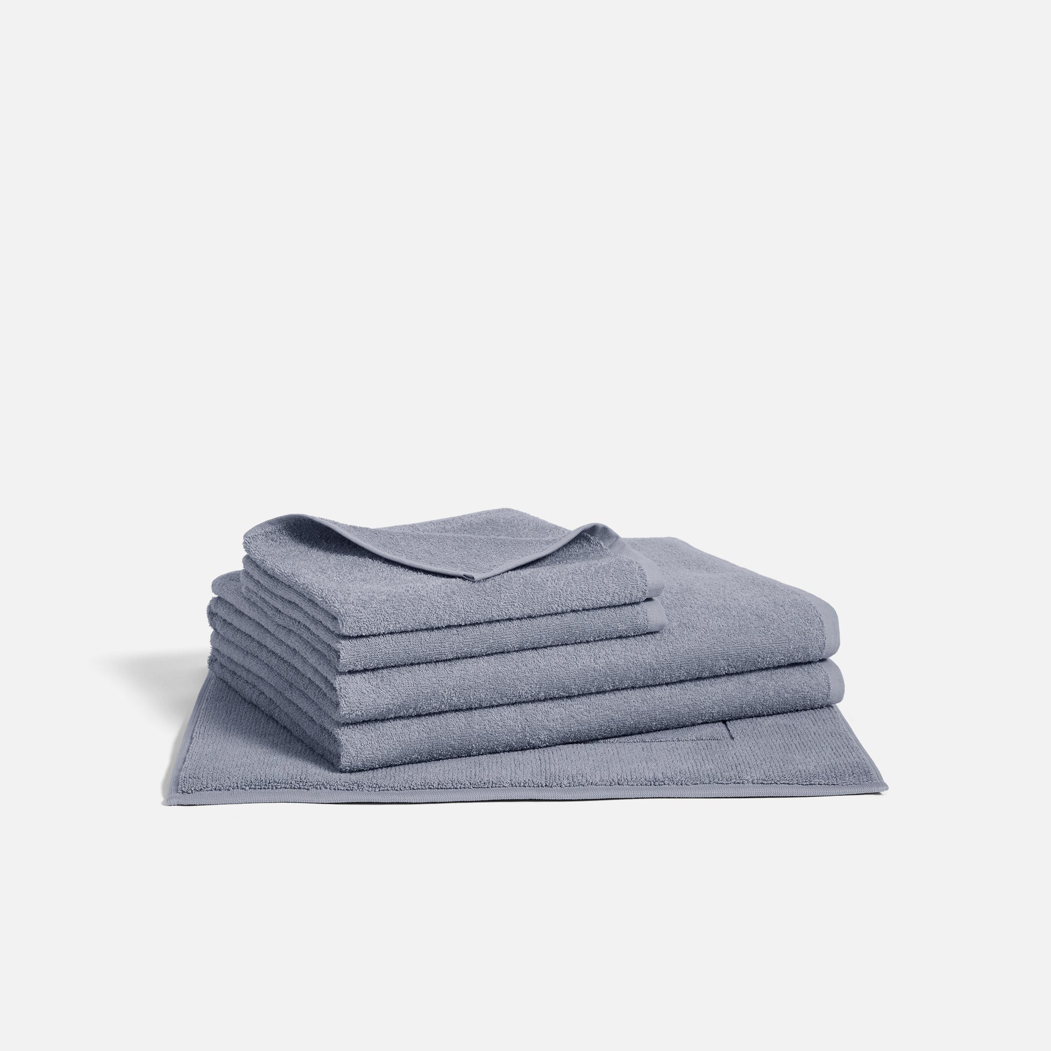 Parachute Soft Rib Bath Sheet - Light Grey