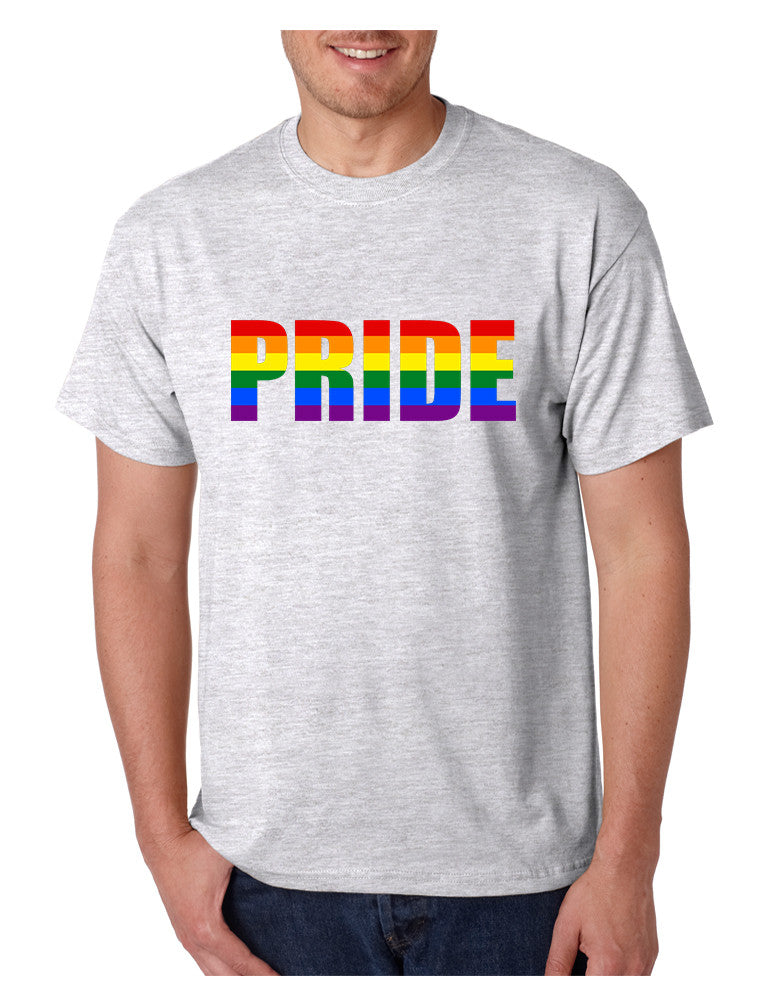 Men's T Shirt Pride Rainbow Colors Gay Love Parade – ALLNTRENDSHOP