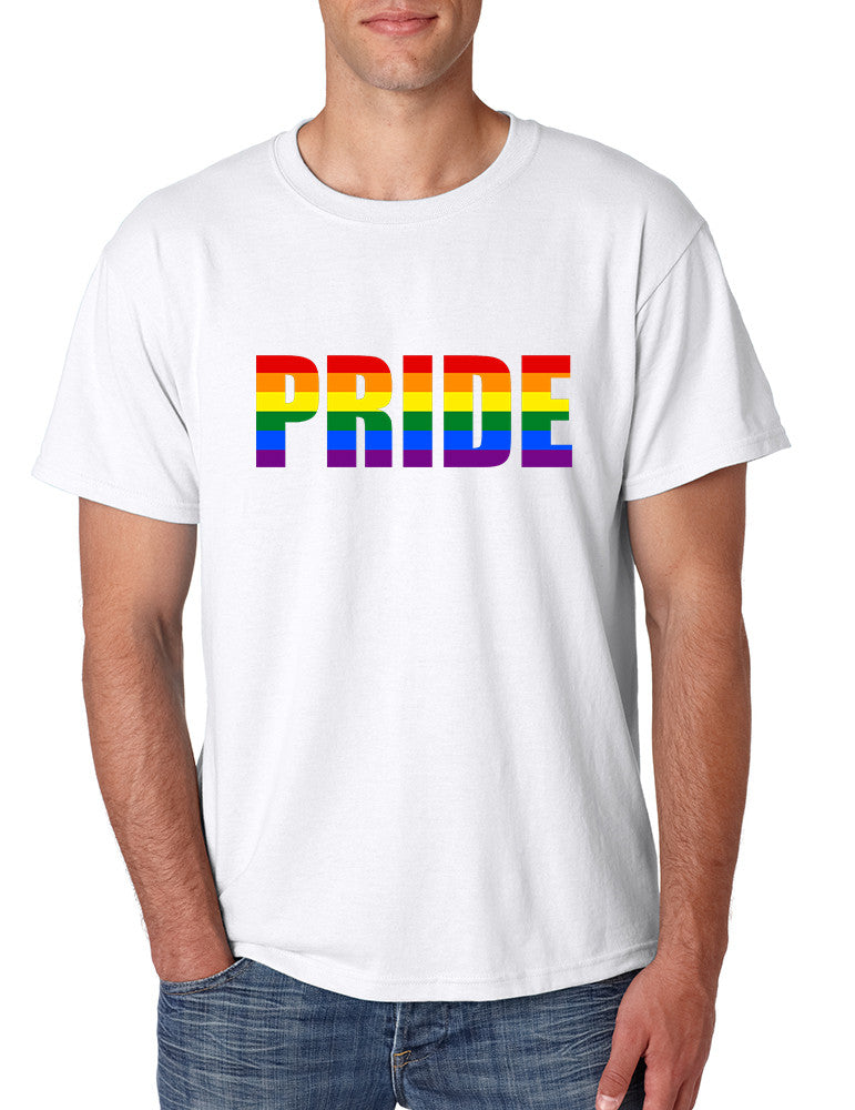 Men's T Shirt Pride Rainbow Colors Gay Love Parade – ALLNTRENDSHOP