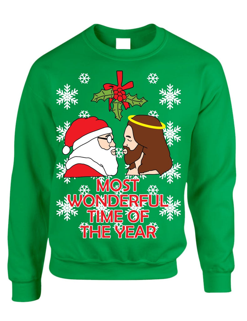 santa jesus sweater