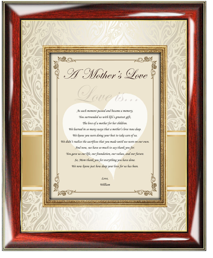 Birthday Ts For Mom Daughter Wedding Poem Thank You Present Mother