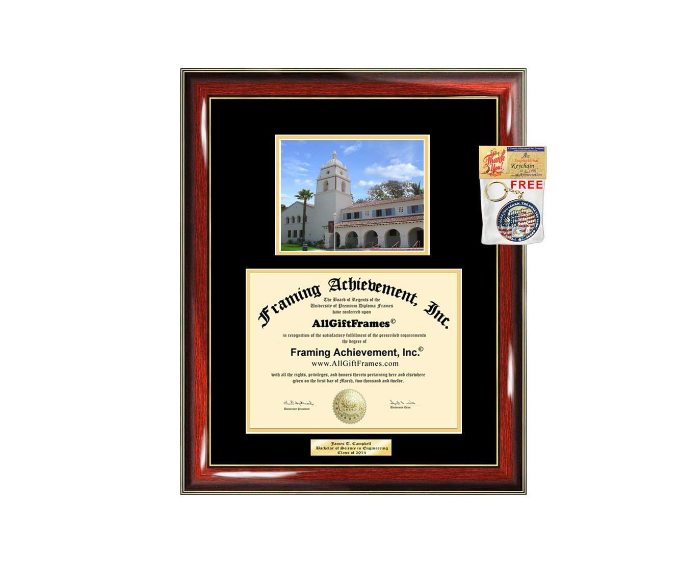 Diploma Frame CSUCI California State University Channel Islands Campus