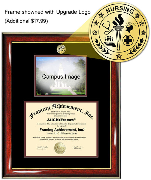 East Stroudsburg University diploma frame ESU campus degree certificat