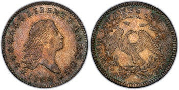 Half Dollar - Flowing Hair 1794 - Obverse/Reverse