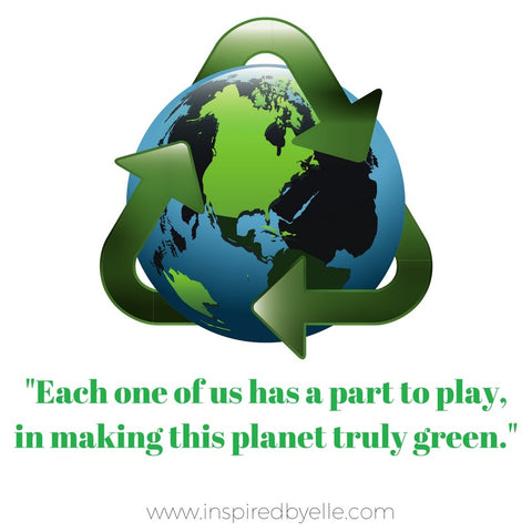 Fashion Article - Each One of Us has a part to play in making this planet green by Elle Smith Inspired By Elle