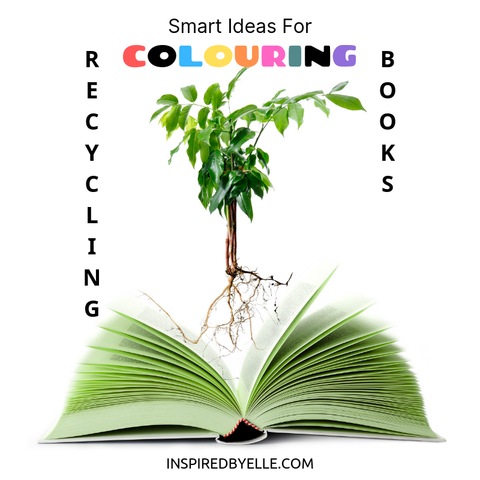 Elle Blog Smart Ideas For Recycling Colouring Books by Elle Smith