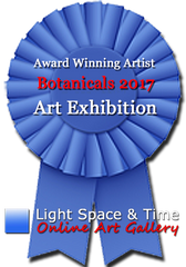 Botanicals Art Competition - Light Space Time Gallery - Ribbon Award for Elle Smith