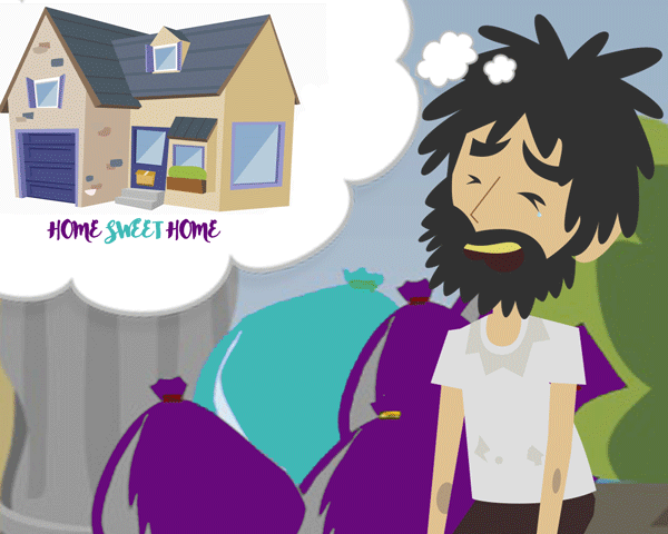 Homelessness GIF by Inspired By Elle