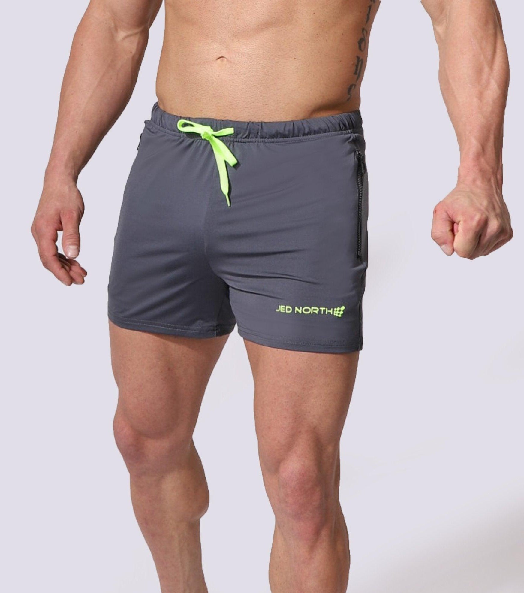 Zipper Lifting Shorts | Jed North | Fitness Bodybuilding Activewear ...