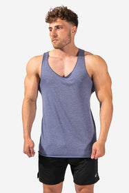 Training Raw-Edge Muscle Tank Top - Maroon Bulk Season