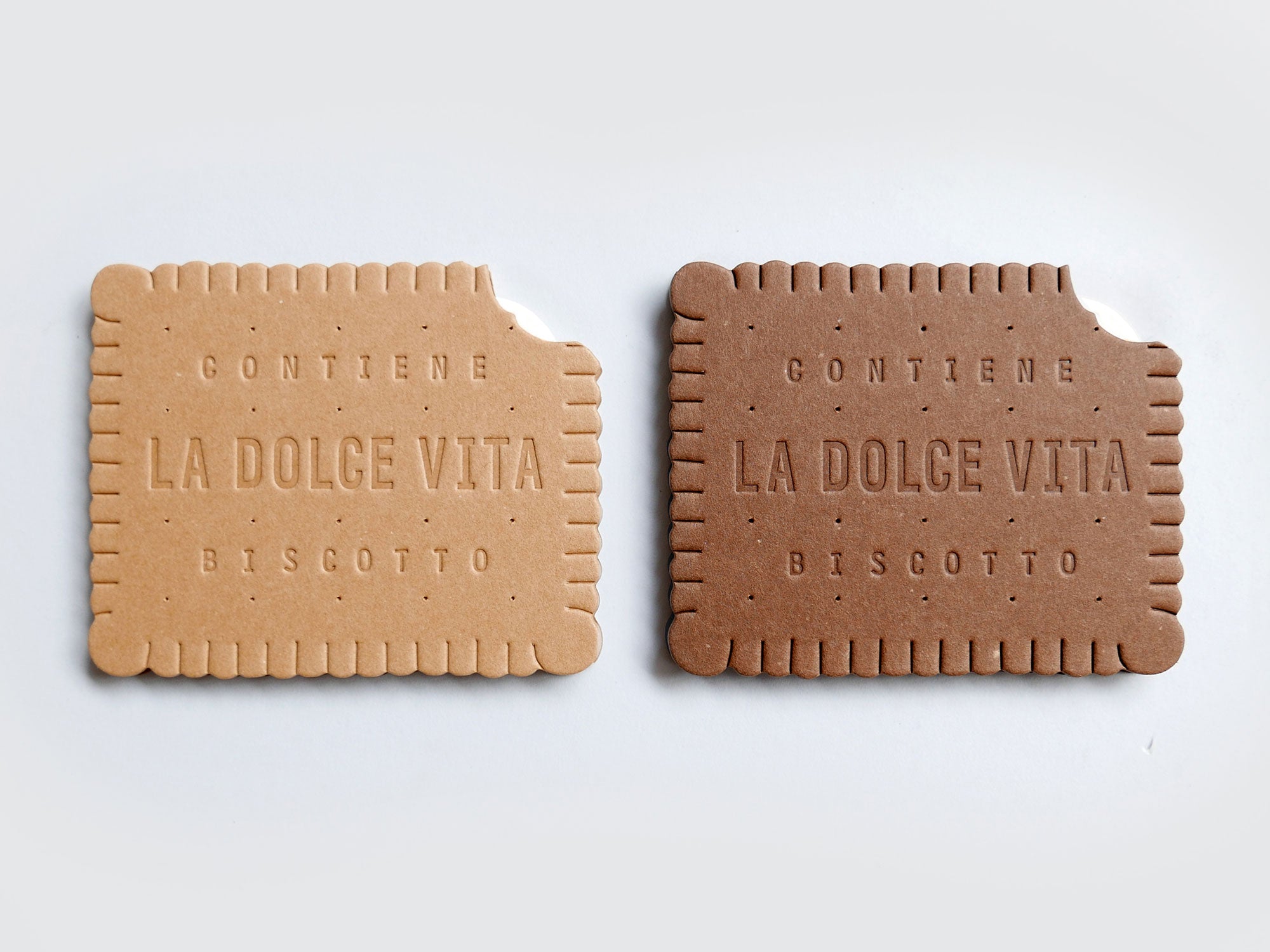 handsome biscuit business card