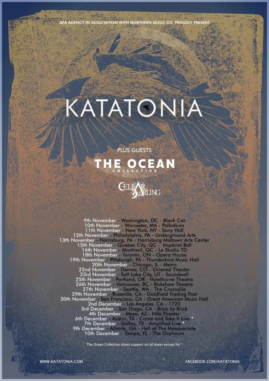 Katatonia The Ocean Tour 2023
