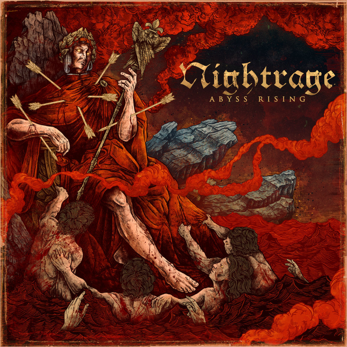 Nightrage Cover Abyss Rising