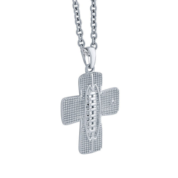 Lacrosse Cross Necklace – All In Faith