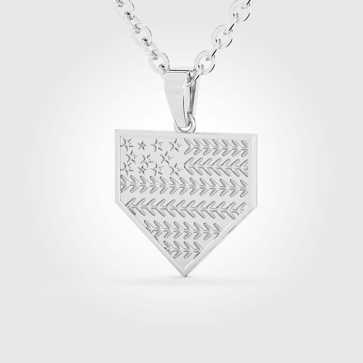 American Flag Pendant - Barsky Diamonds