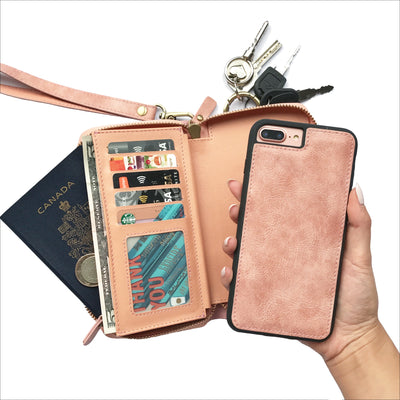 phone case with coin purse