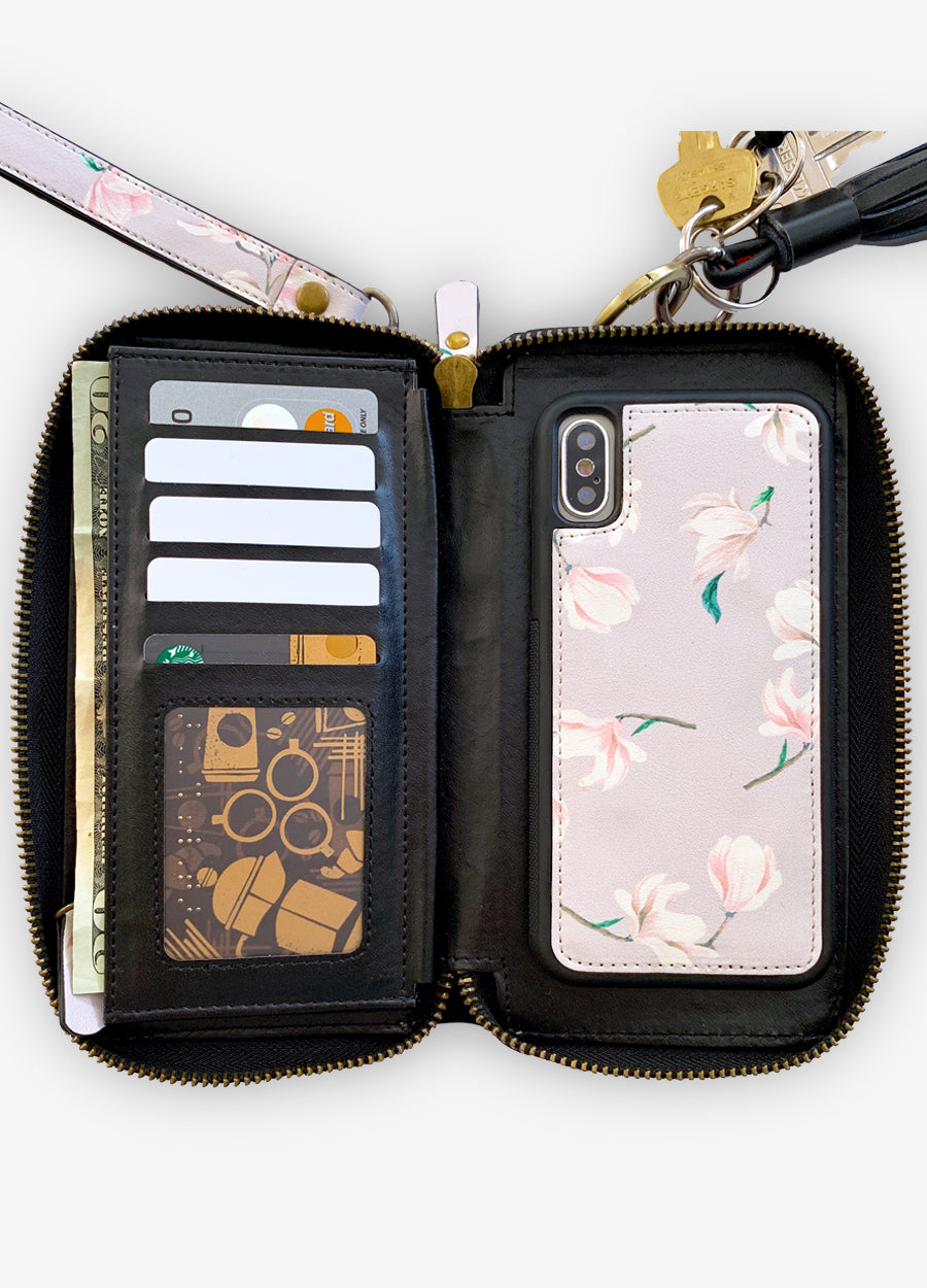 wristlet phone case wallet