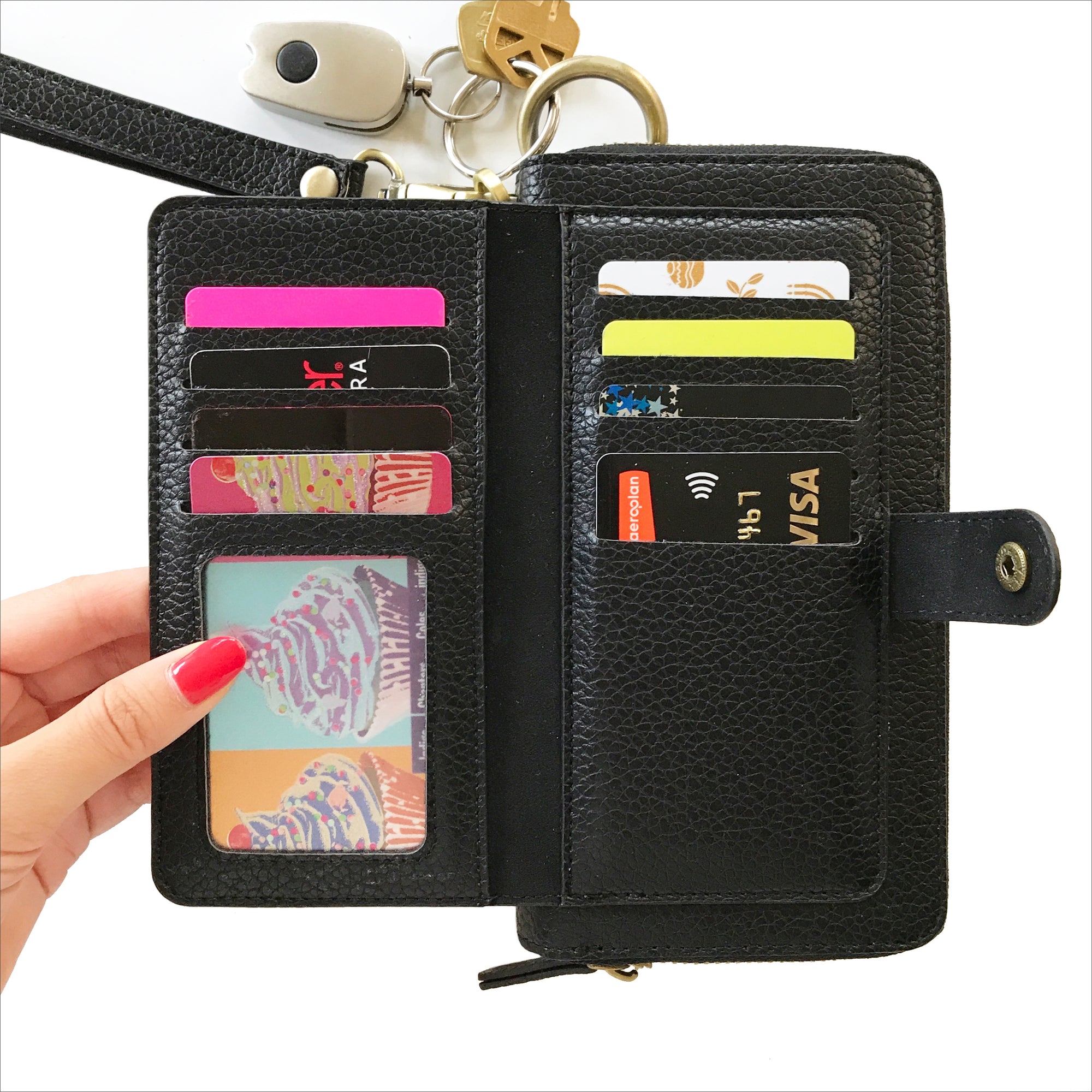wristlet phone case wallet