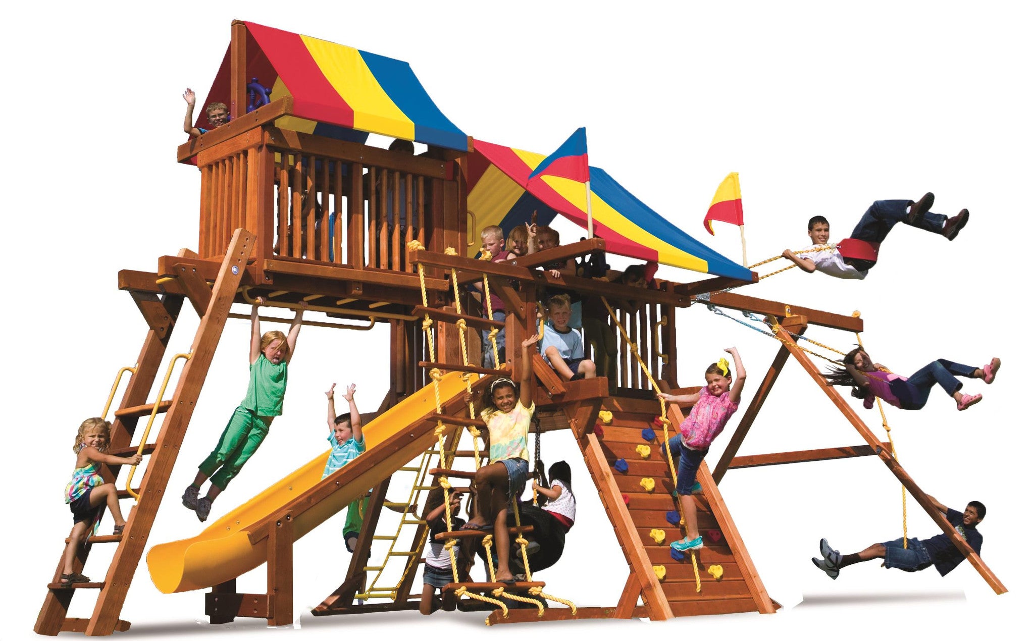 rainbow outdoor playsets