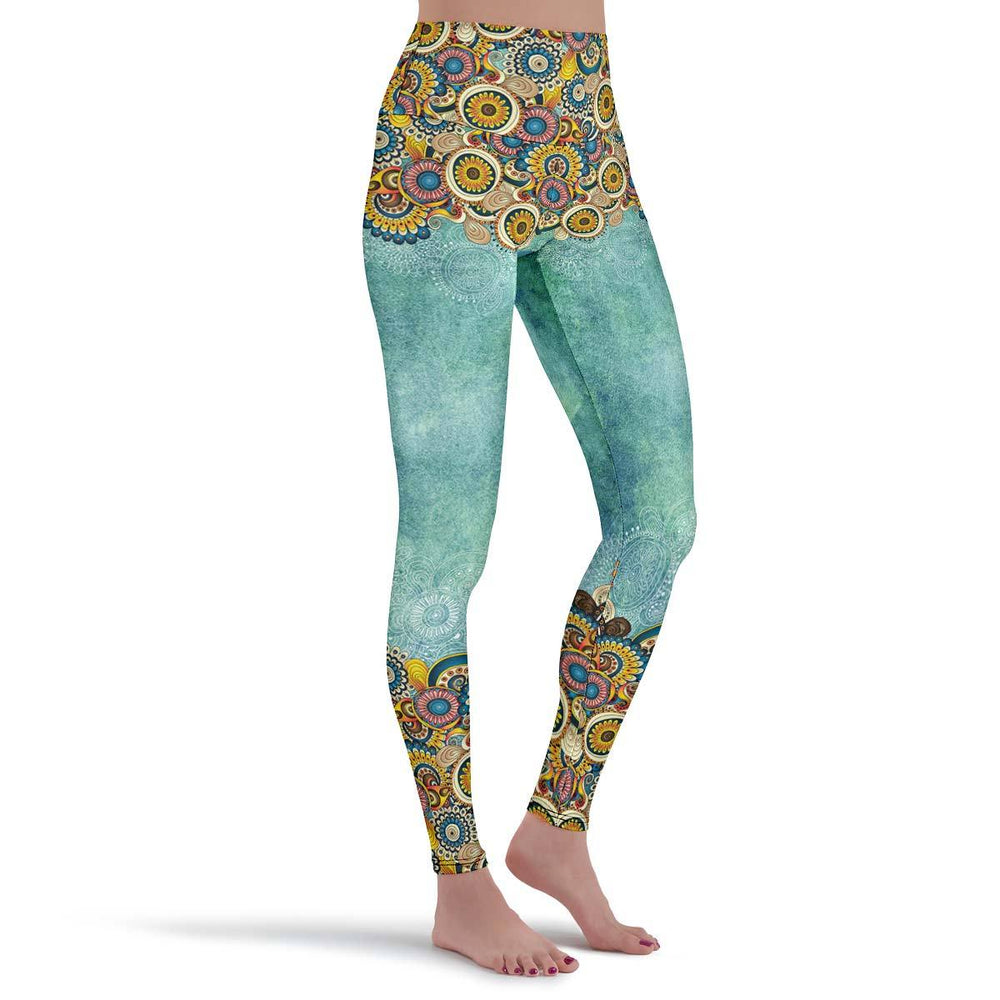 Flower Mandala Leggings – Ginto Seeds