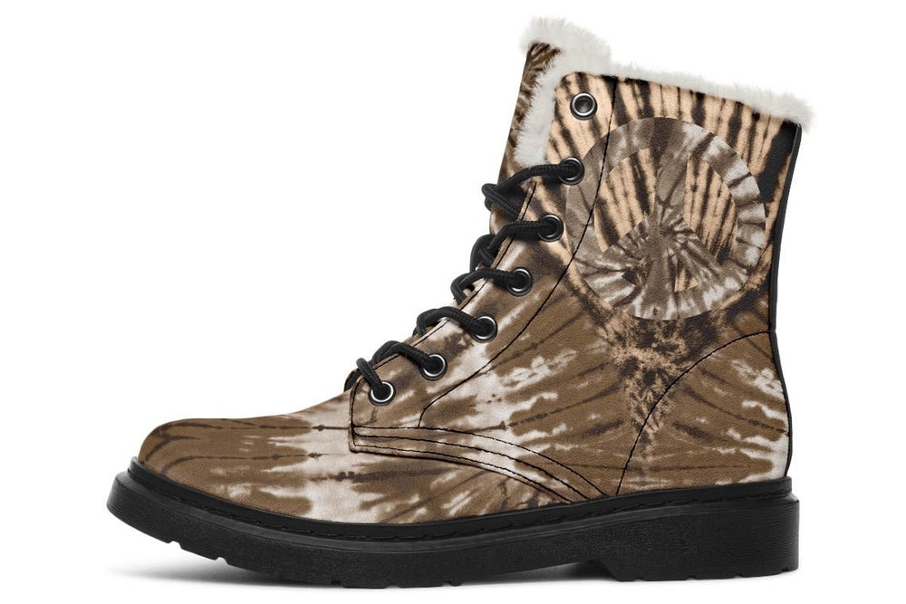 ICON TIE-DYE PATTERN SNOW BOOTS