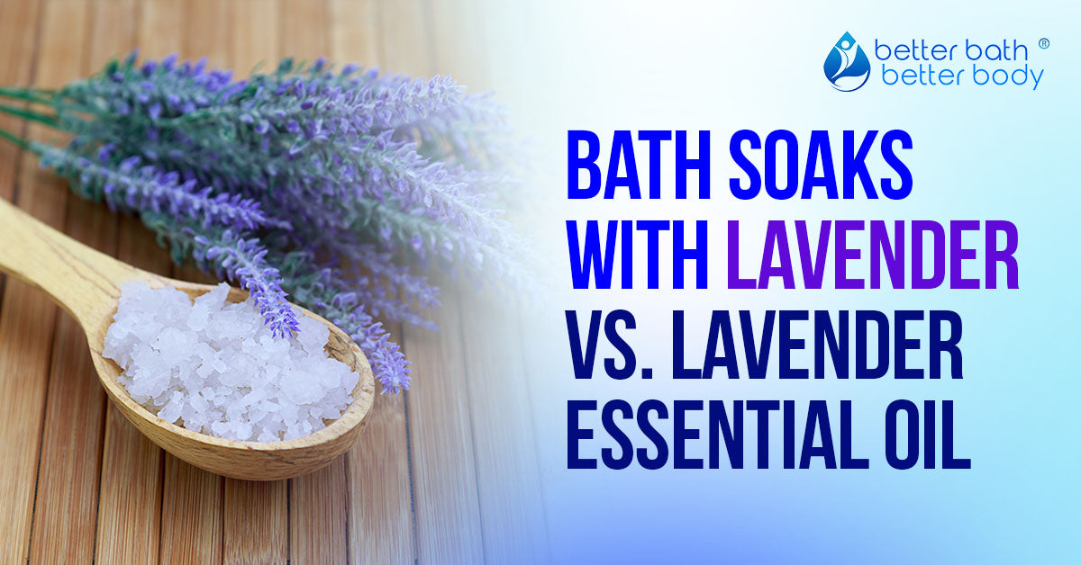 choose your favorite bath soaks with lavender