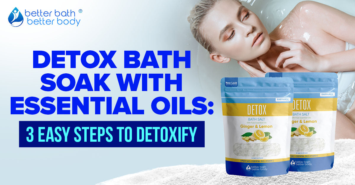 detox bath soak with essential oils