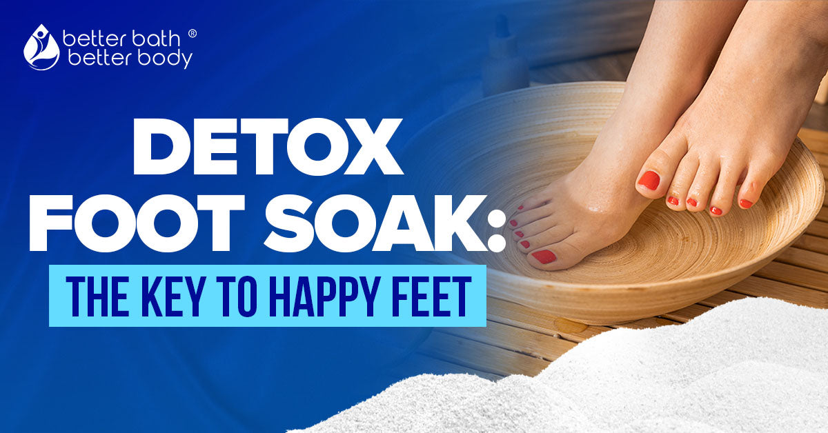 detox foot soak for happy feet