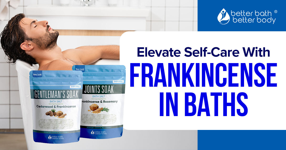 elevate self-care with frankincense in baths
