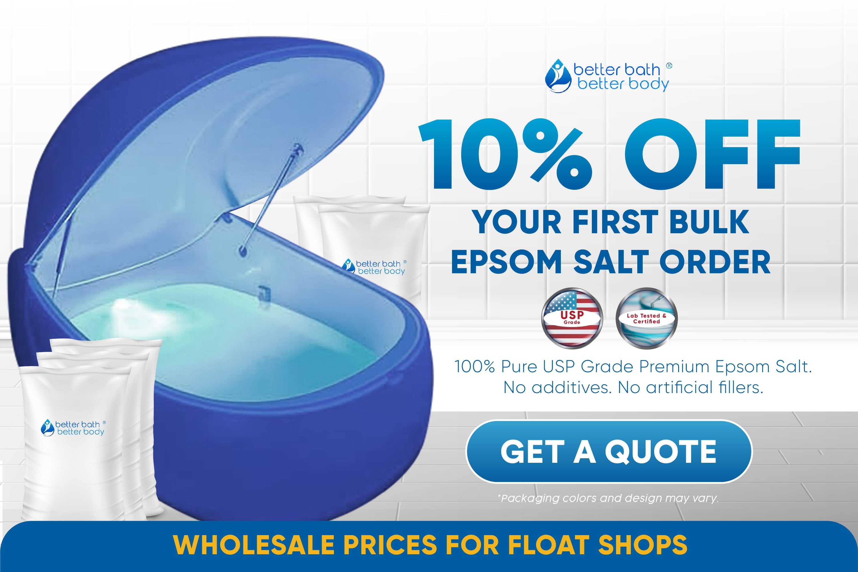 wholesale epsom salt float shop