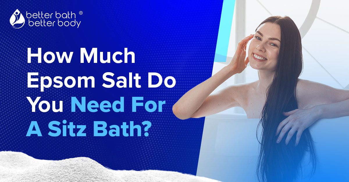 how much epsom salts for a sitz bath