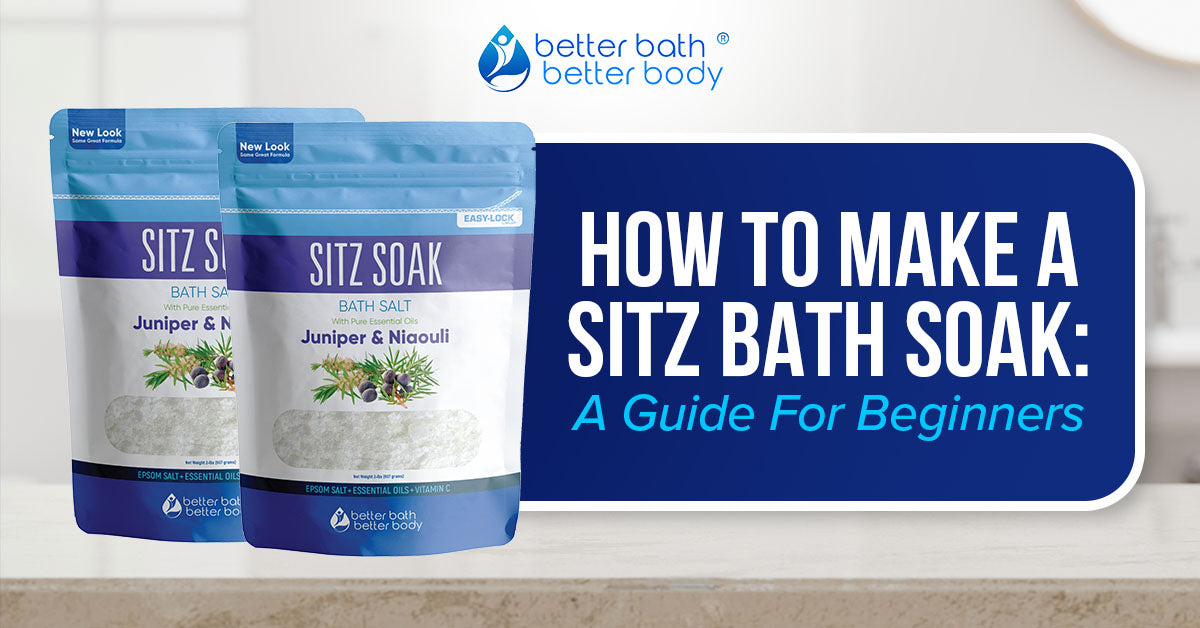 how to make a sitz bath for beginners
