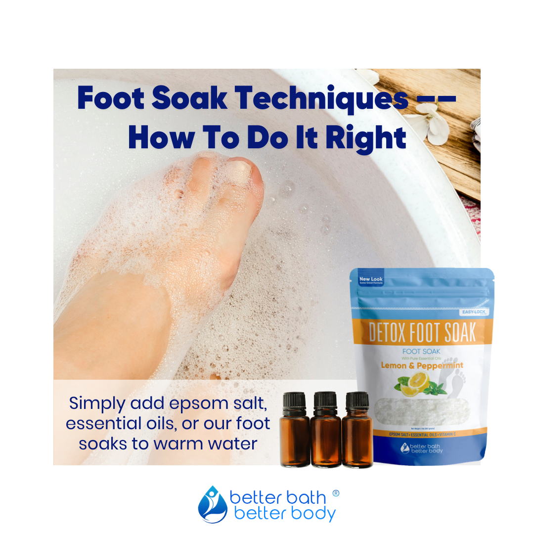 foot soak techniques