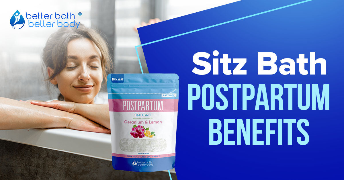 sitz bath postpartum benefits