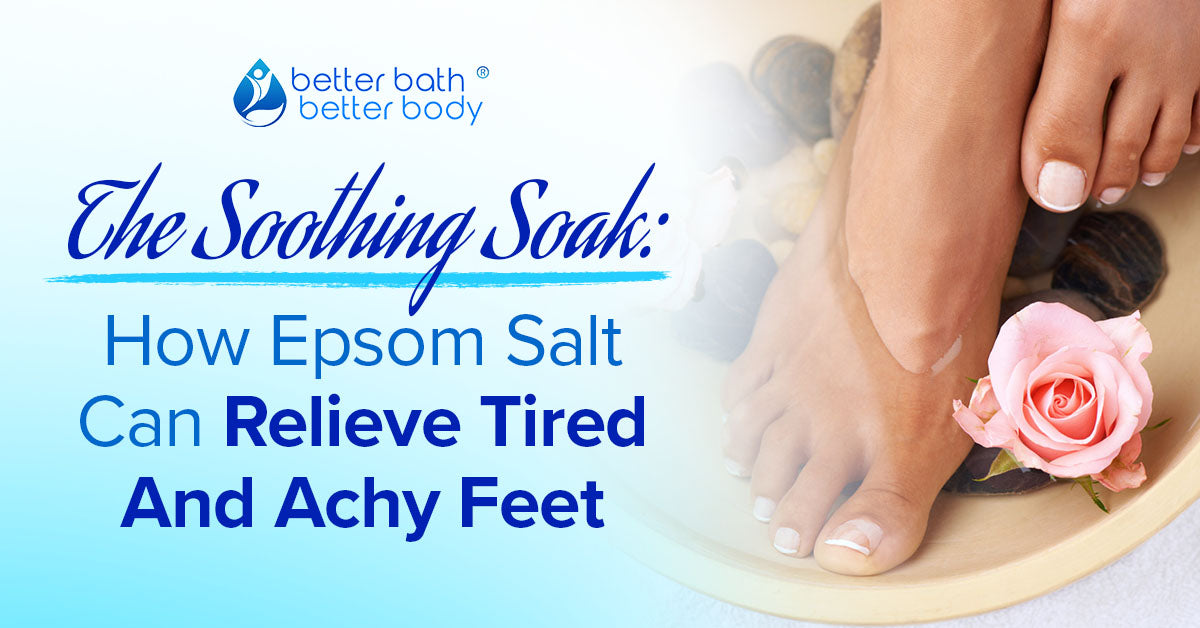 epsom salt for tired feet