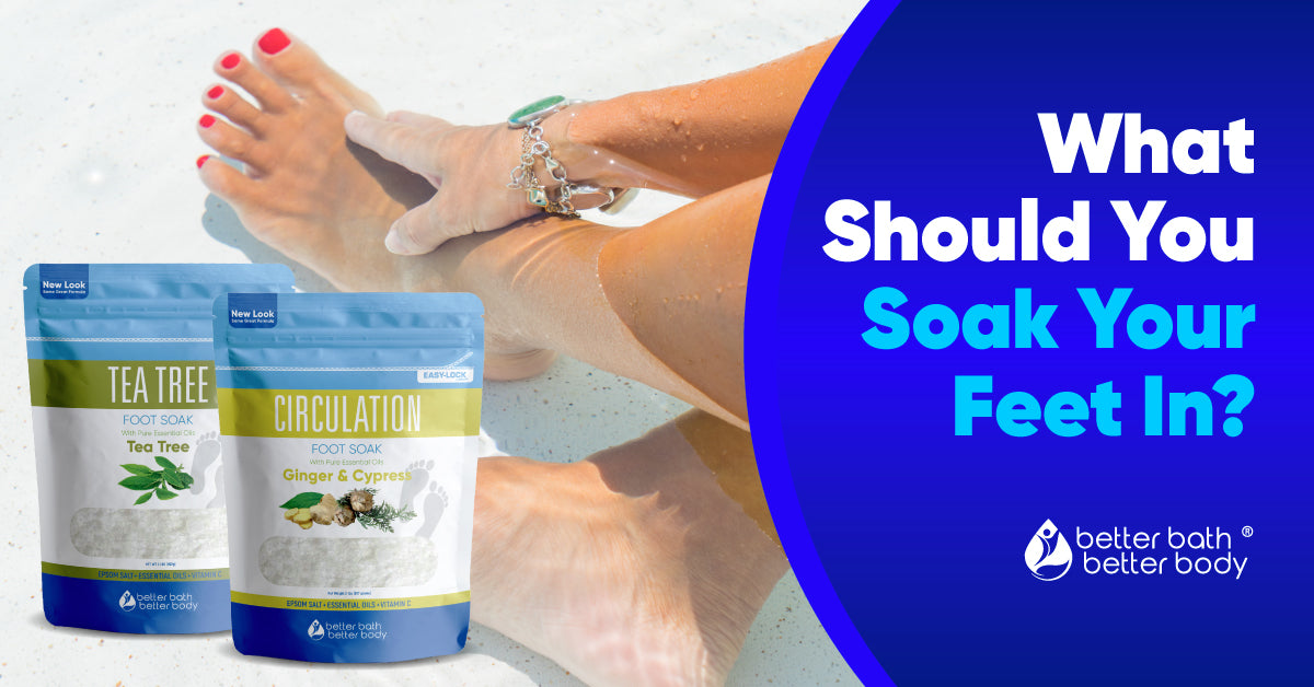 what should you soak your feet in