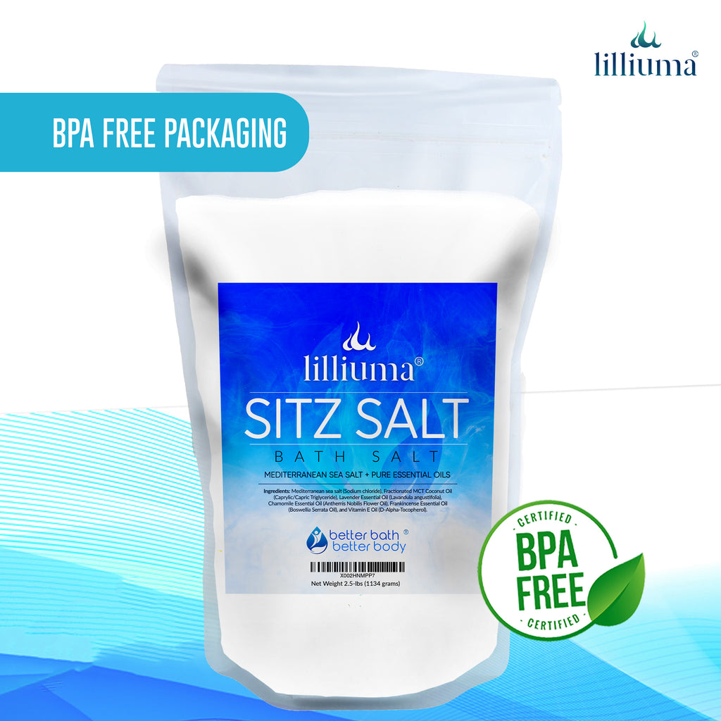 sea salt for sitz bath