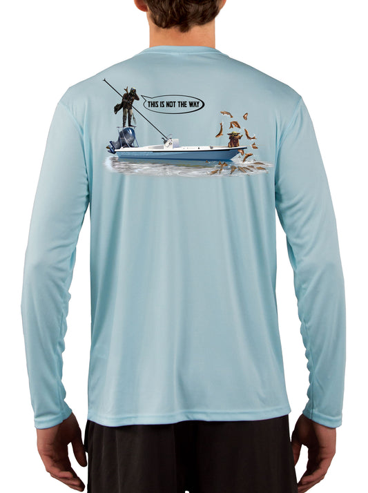 Kids Fishing Shirts Redfish Florida State Flag Custom Sleeve Youth-XS-4-6 / Ice Blue