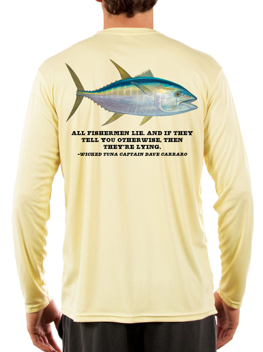 Permit Paradise Lappy Nation Skiff Life Fishing Shirts for Men White / 3XL