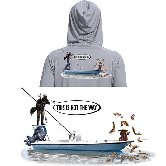 Redfish Fishing Hoodie optional Flag Sleeve – Skiff Life