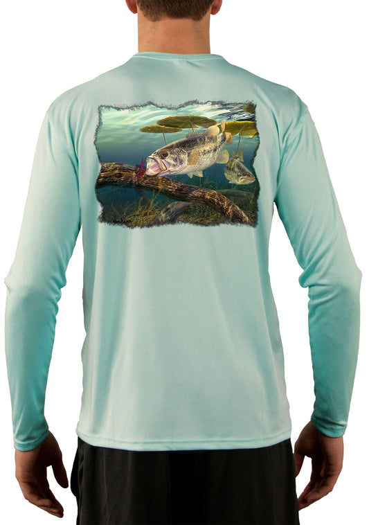 Fishing Shirts For Men Snook Fish in Mangroves by Award Winning Artist –  Skiff Life