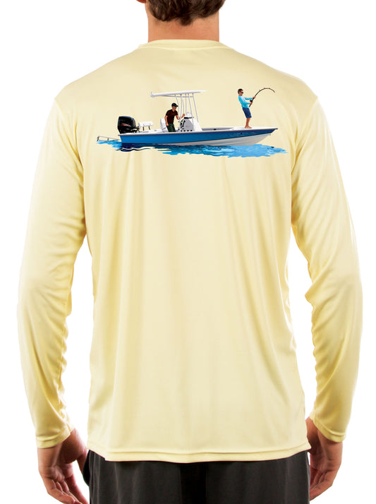 Wicked Tuna Fishing Shirts for Men Long Sleeve, Moisture Wicking 50+ U –  Skiff Life